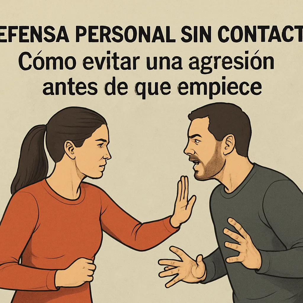Defensa personal sin contacto: Cómo evitar una agresión antes de que empiece