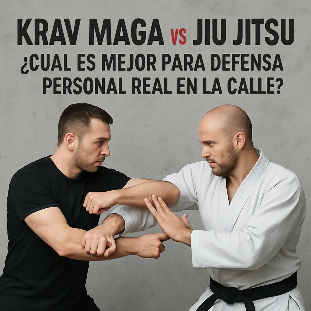 Krav Maga vs Jiu Jitsu: ¿Cuál es mejor para defensa personal real en la calle?
