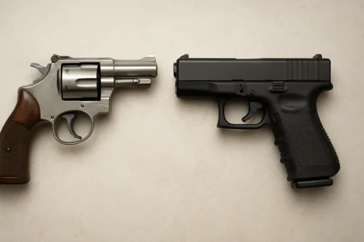 Por qué la gente prefiere los revólveres a las pistolas